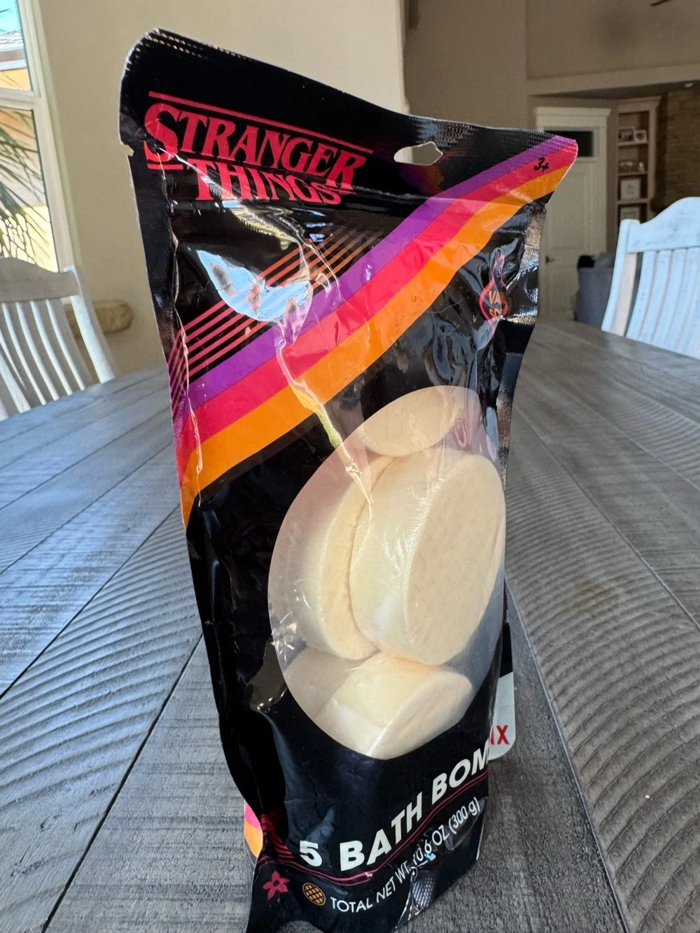 Stranger Things - Netflix Eggo-Inspired  Vanilla Scented Bath Bombs (NEW)